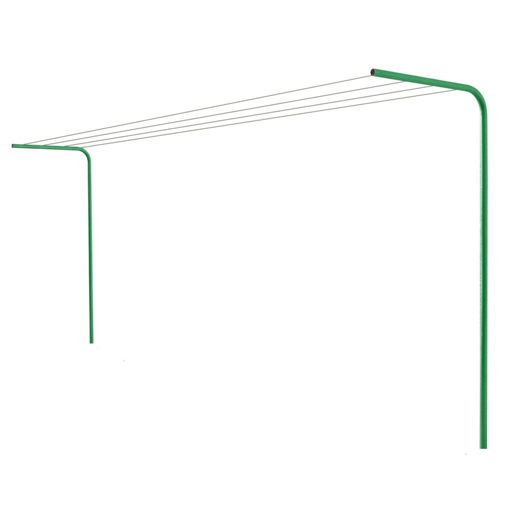 Andrys Stendi Biancheria Esterno Non Smontabile Verde H220cm (Filo 30m)