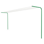 Andrys Stendi Biancheria Esterno Non Smontabile Verde H220cm (Filo 30m)