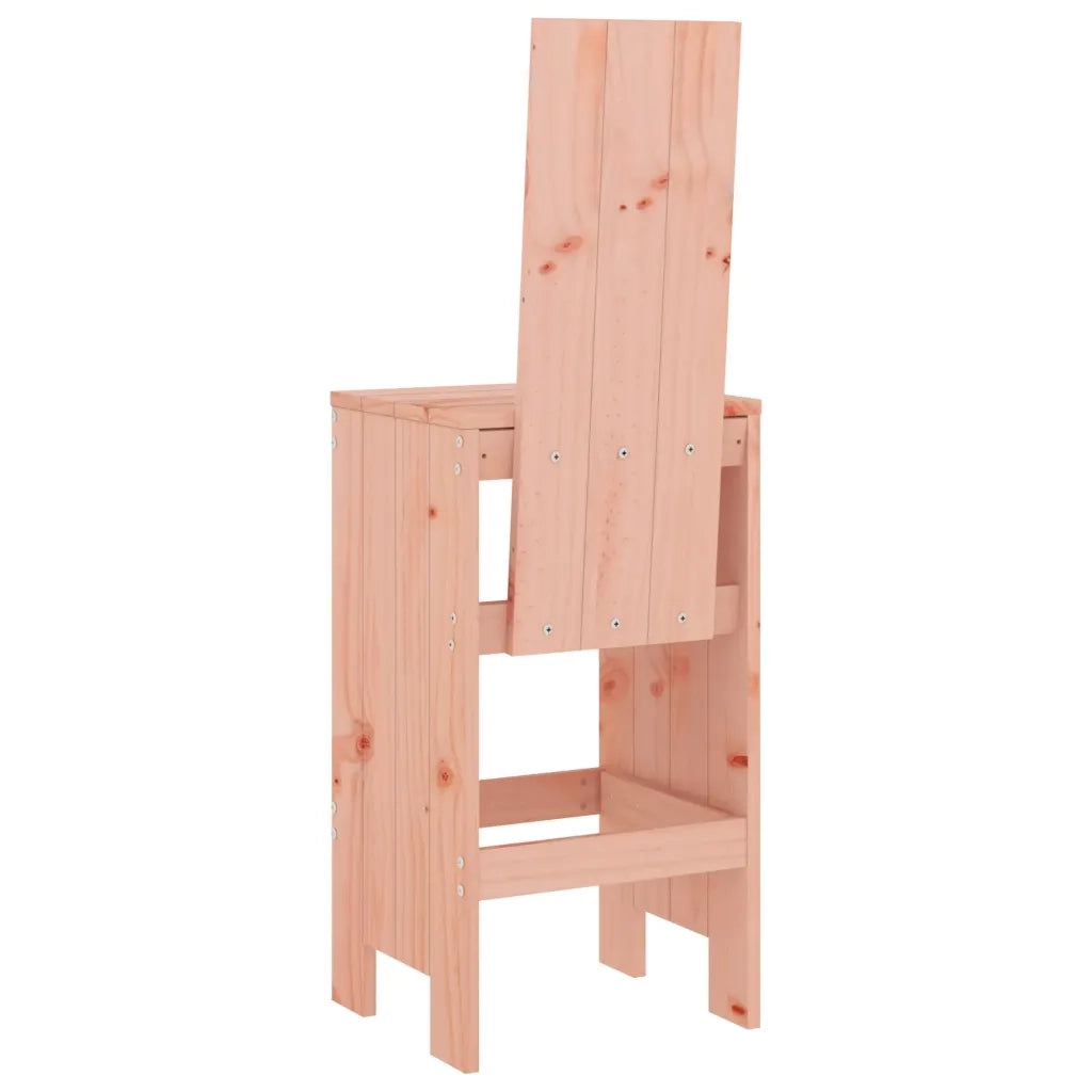 Sgabelli da Bar 2 pz 40x42x120 cm in Legno Massello di Douglas 825357