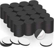 Tavole adesive magnetiche, 150 pezzi 20 x 2 mm magneti, forti, magneti a forma rotonda per banchi magnetici, punti magnetici, magneti piatti per frigoriferi per foto, whiteboard