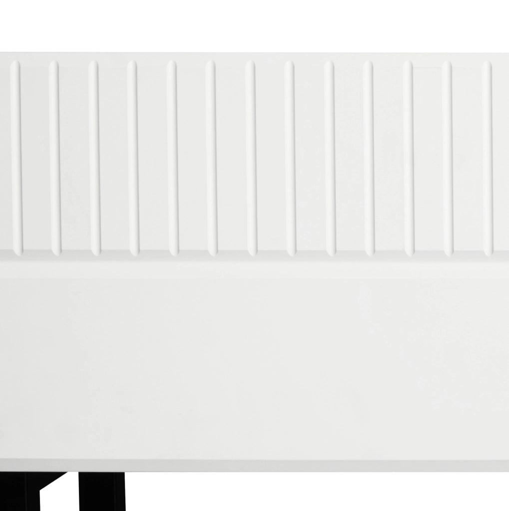 Set tavolino e mobile TV 170x35x47 cm e 110x50，5x41 cm nero/bianco