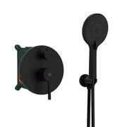 Kit esterno per doccia da incasso Sirio Nero DUCHA.ES
