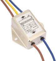Filtro EMI 125/250V Filtro di Alimentazione a Fase Singola Filtro di Interferenza Elettromagnetica per Suppressione di Interferenza Continua e Intermittente e di Impulsi