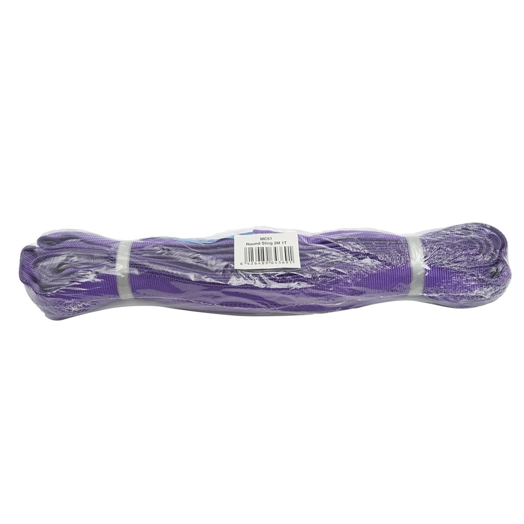 Cinghia di sollevamento in poliestere, 2m x 45mm, Portata 1T