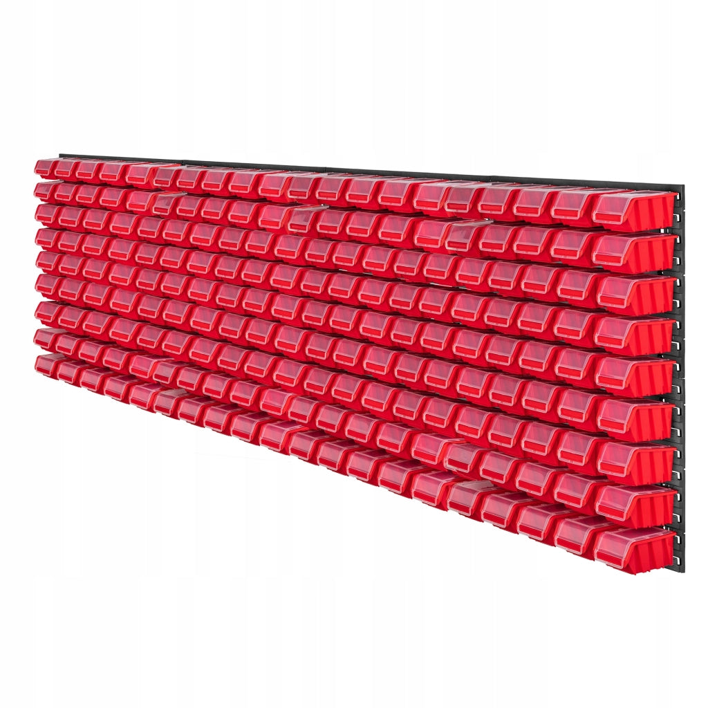 Pannello portautensili KADAX da parete per officina, 232x78 cm, 180 scomparti, garage/officina.