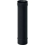 Tubo dritto inox nero ml.0,25 d. 80