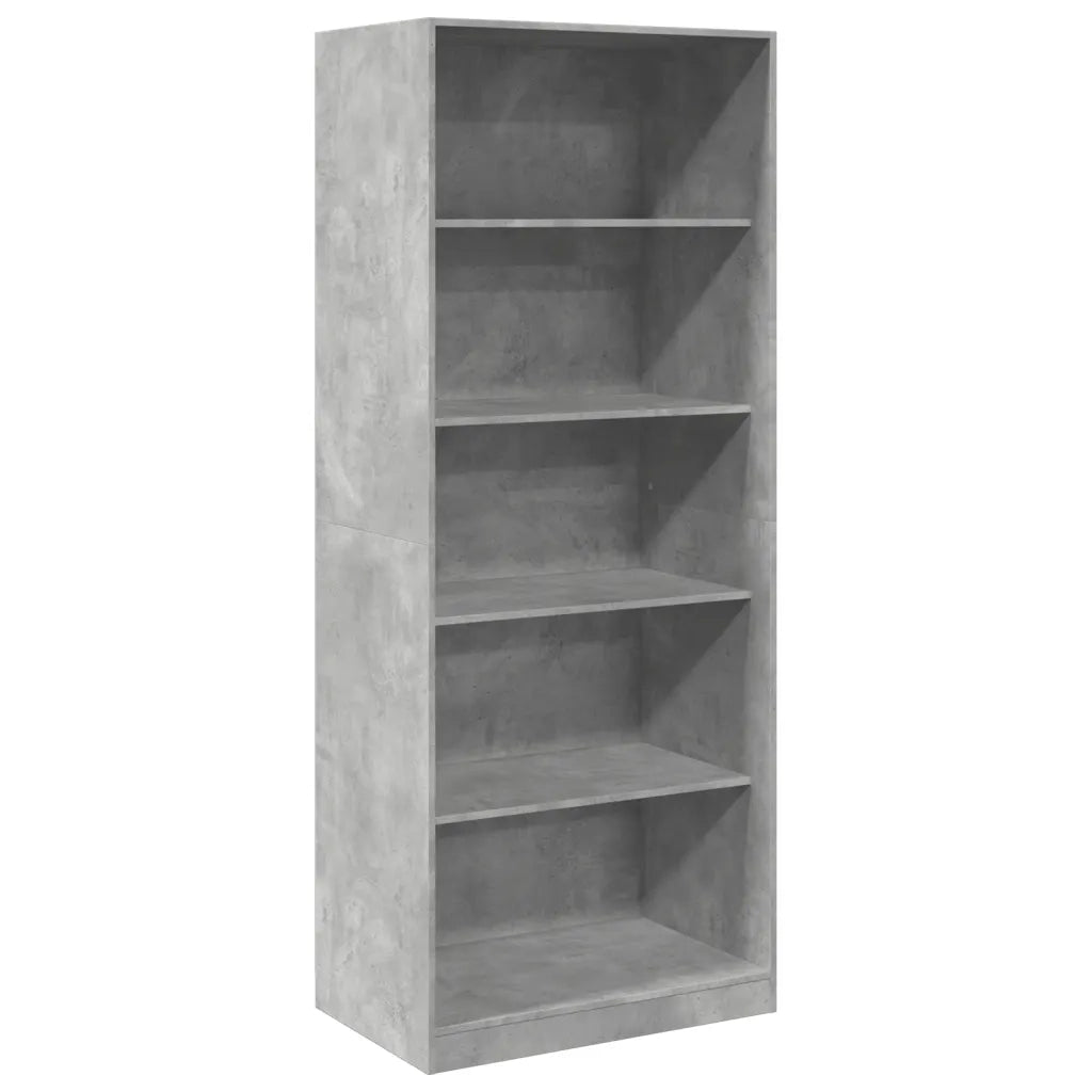 Armadio Grigio Cemento 80x50x200 cm in Legno tecnico 3307723