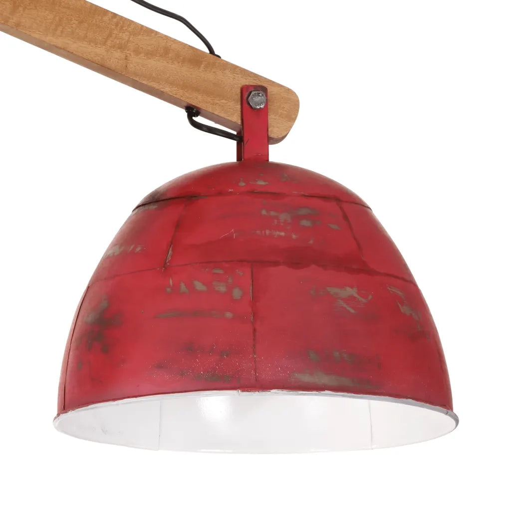 Lampada da Soffitto 25 W Rosso Anticato 29x18x85 cm E27 371934