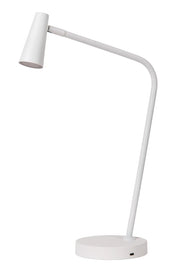 Lampada da scrivania bianca LED 3W touch Lucide Stirling