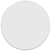 Specchio da Parete-Specchio a muro Argento ? 60 cm Rotondo