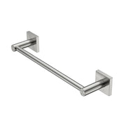 Porta asciugamani da muro 30 cm in acciaio inox spazzolato Sidera