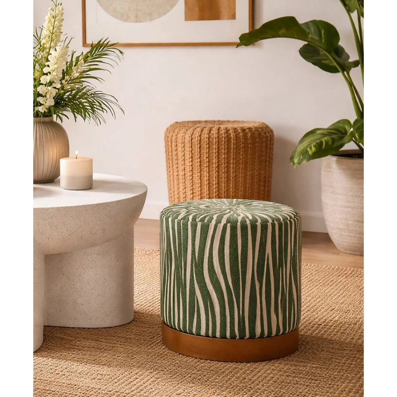 Puff Savana Verde cm ø 40x40