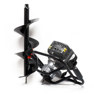 Mototrivella a benzina, motore a 2 tempi 1,9 cv 1,4kW 52ccm, con punta elicoidale Ø300mm