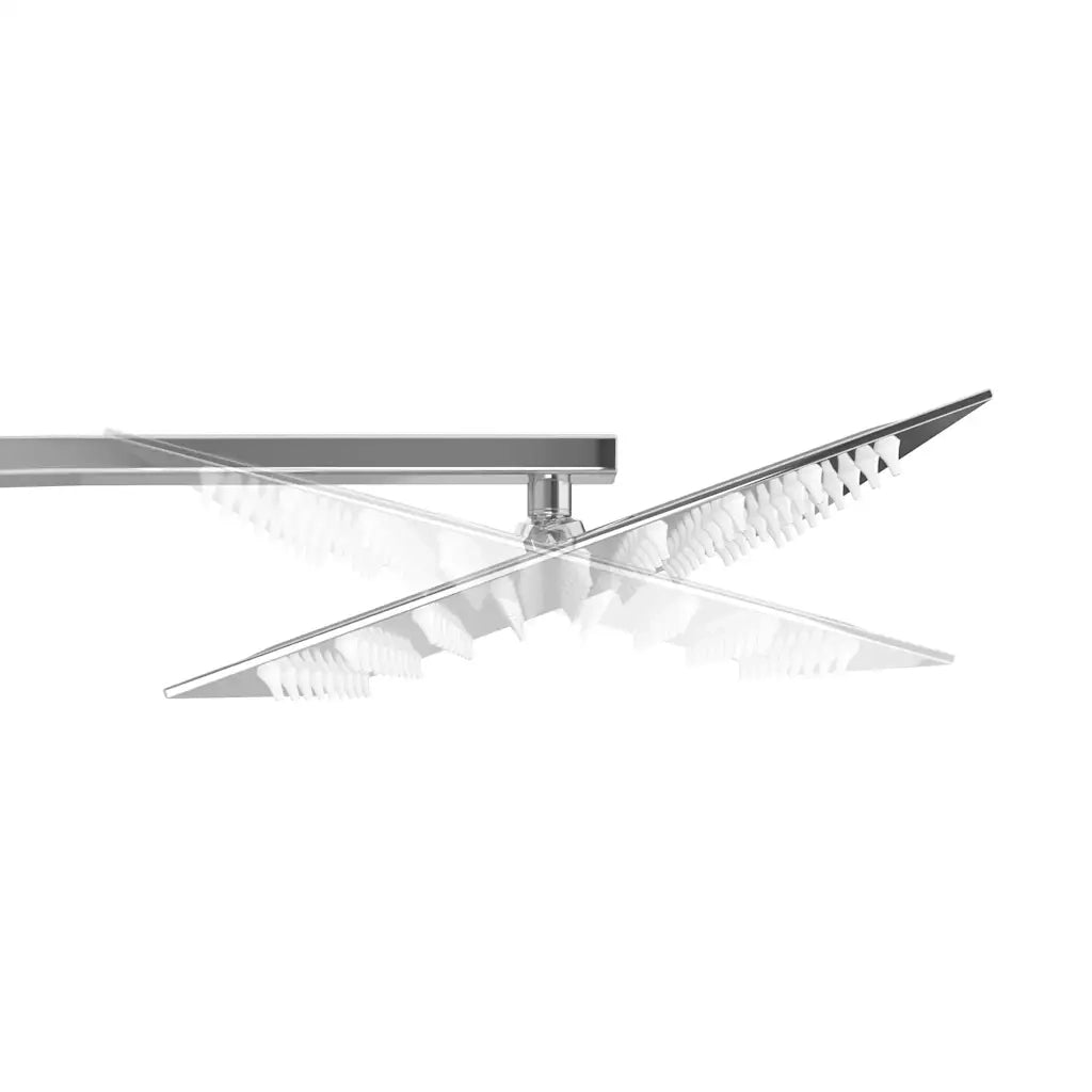 Set per Doccia a Doppio Soffione con Termostato Acciaio Inox CFW4599531
