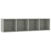 Libreria/Mobile TV | Armadietto TV | Mobile Porta TV Grigio Cemento 143x30x36 cm
