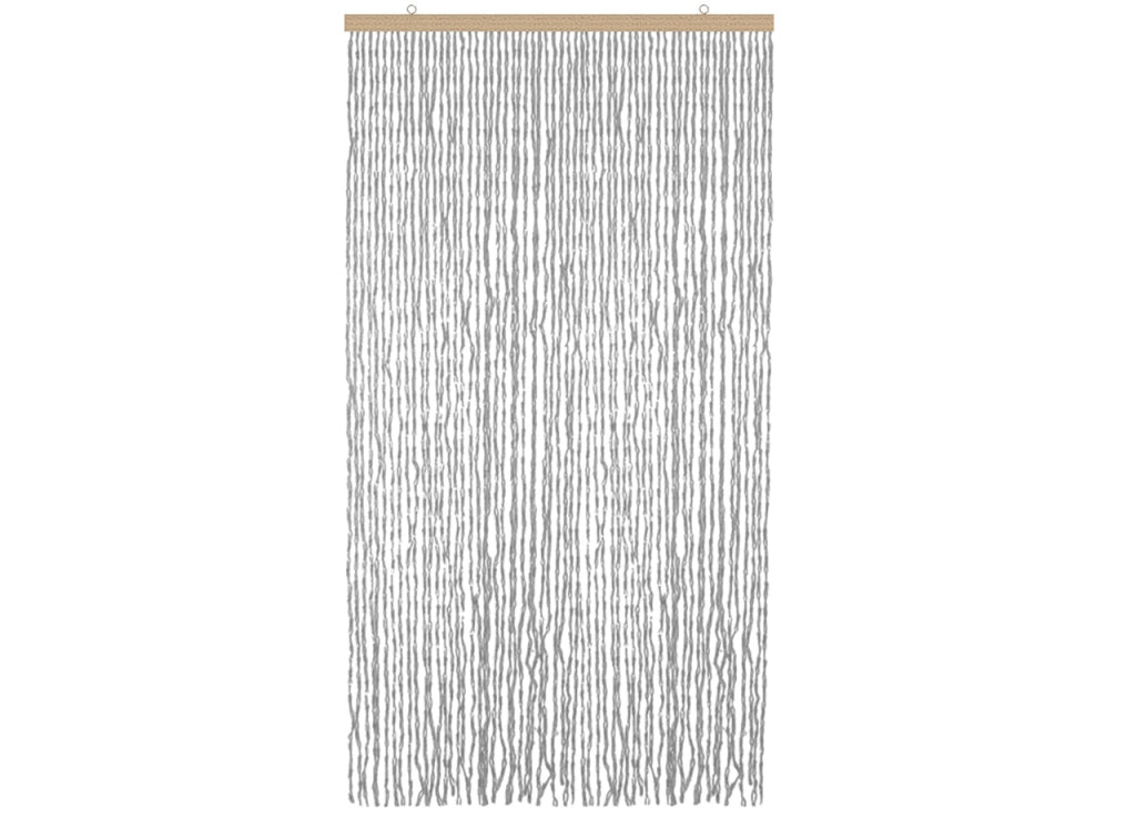 Tenda Antimosca Antirumore Caduta Pannello Porta Finestra Casa Mais - 100X220 - Grigio