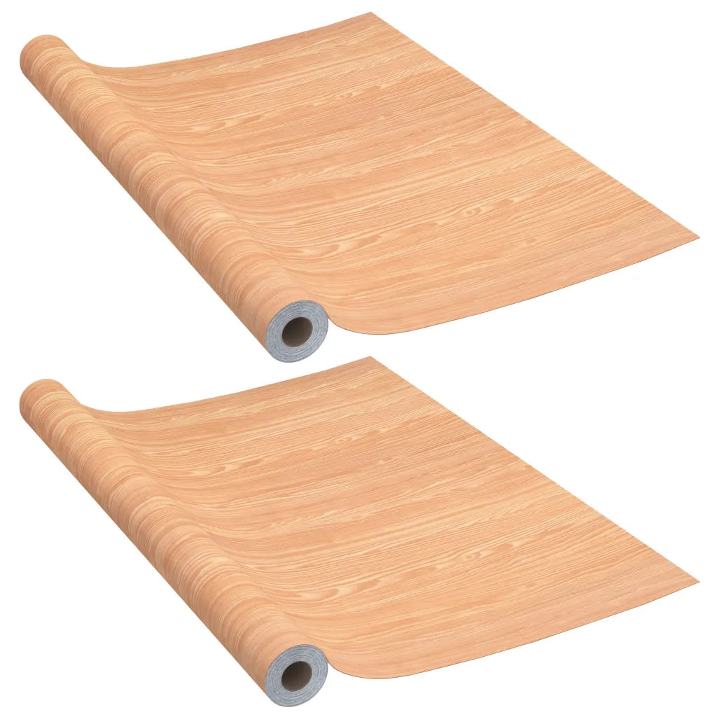 Pellicole Autoadesive per Porte 2 pz Ahorn 210x90cm PVC CFW8571494