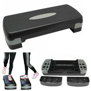 Trade Shop - Step Da Aerobica Pedana Stepper Fitness Per Casa Palestra Workout Yoga Ginnastic -