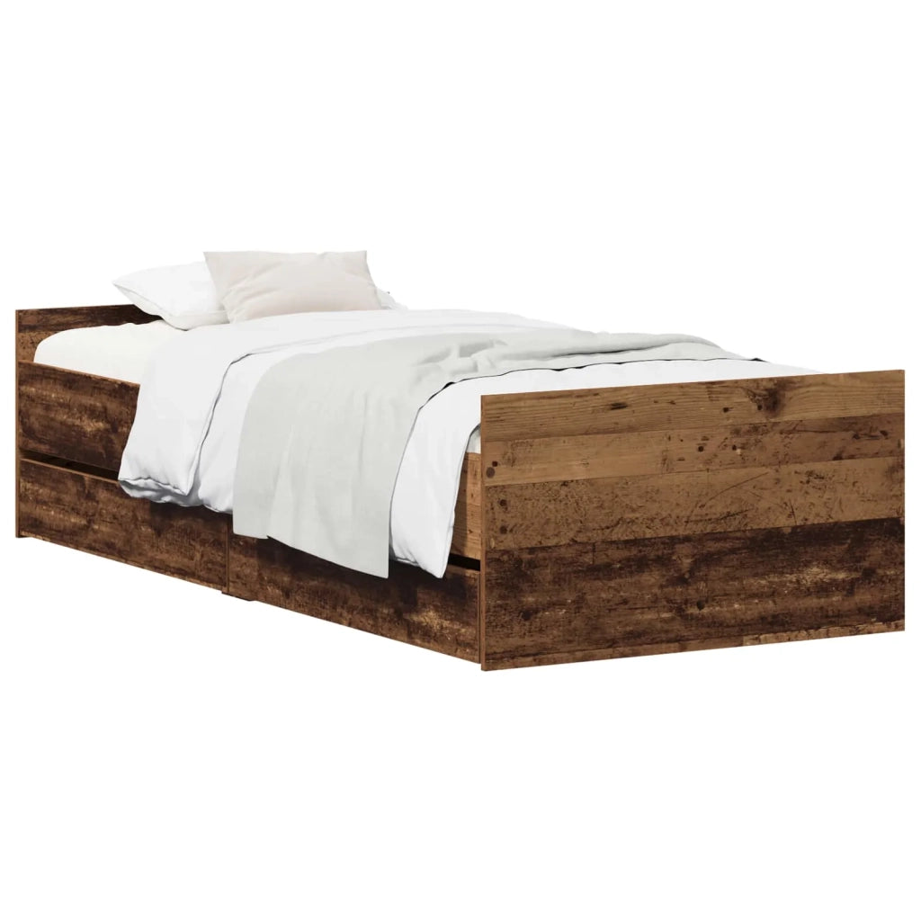 Struttura del letto Legno antico 100 x 200 cm 3446580