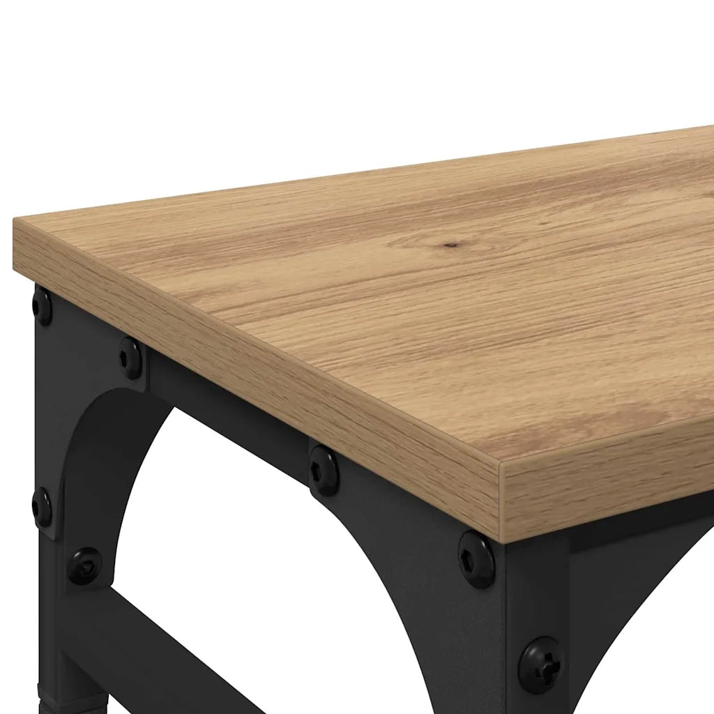 Supporto per Monitor Rovere Artigianale 55 x 23 x 14 cm 882182