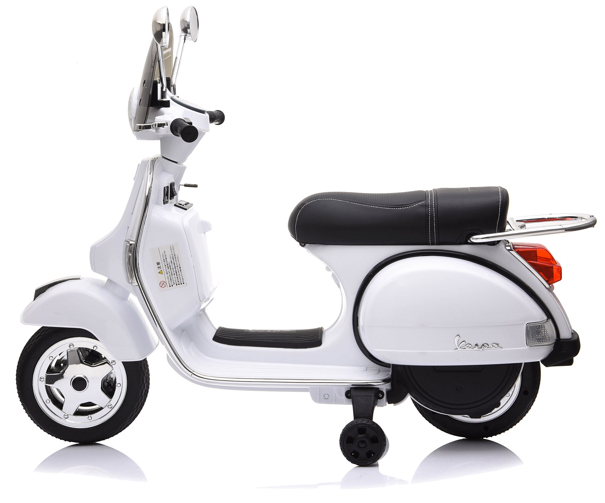Piaggio Vespa PX150 Full Elettrica 12V per Bambini Bianca