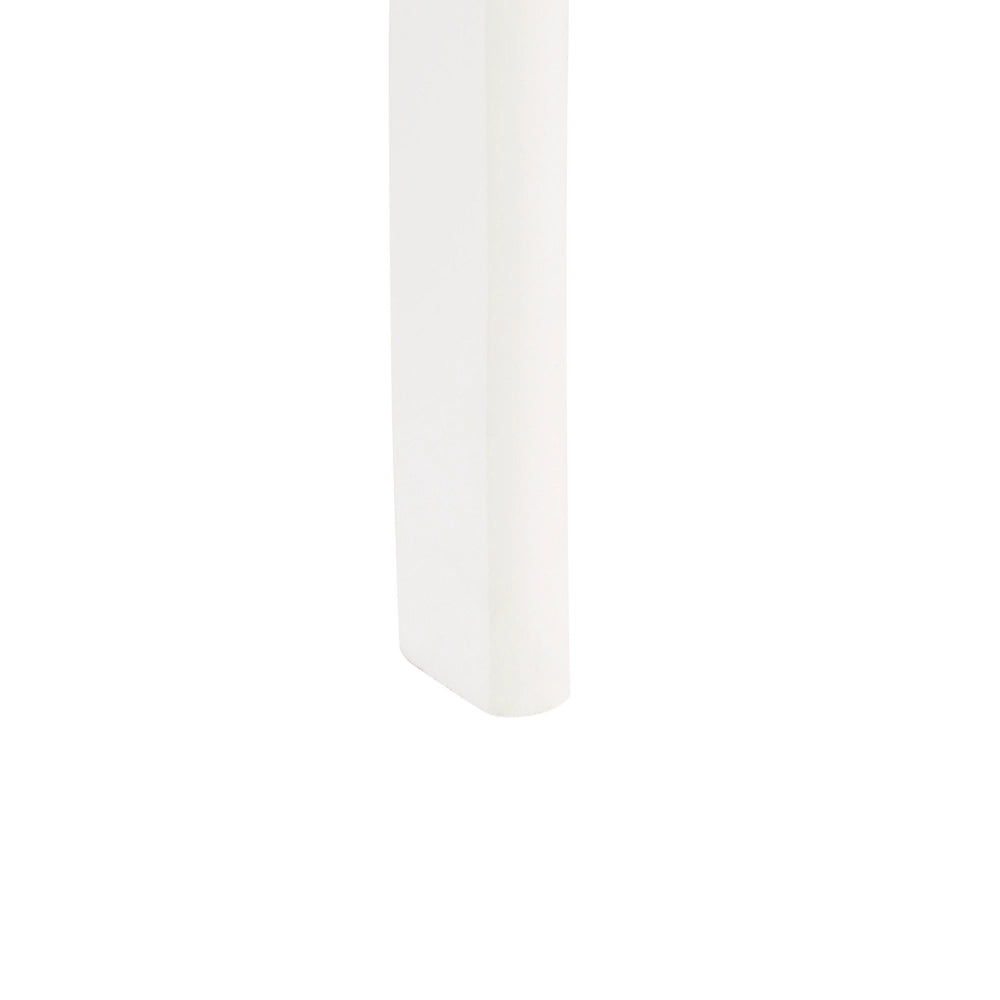 Tavolo consolle di colore bianco in stile retrò con 3 cassetti rustico soggiorno ingresso