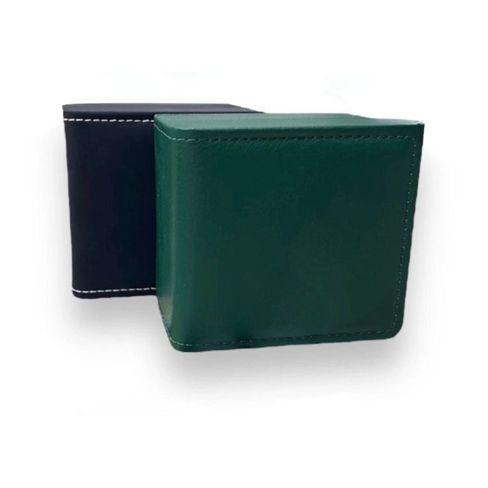 Trade Shop - Scatola Porta Orologio Elegante Effetto Pelle 11x10.5x7.5 Cm Con Interno Imbottito -