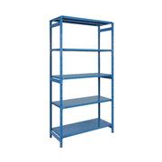 Scaffale in kit bizzotto scaffalature lb1-100a arredokit azzurro ral 5 - LB1 100A