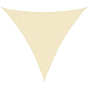 Vela Parasole 160 g/mÂ² Crema 3x3x3 m in HDPE