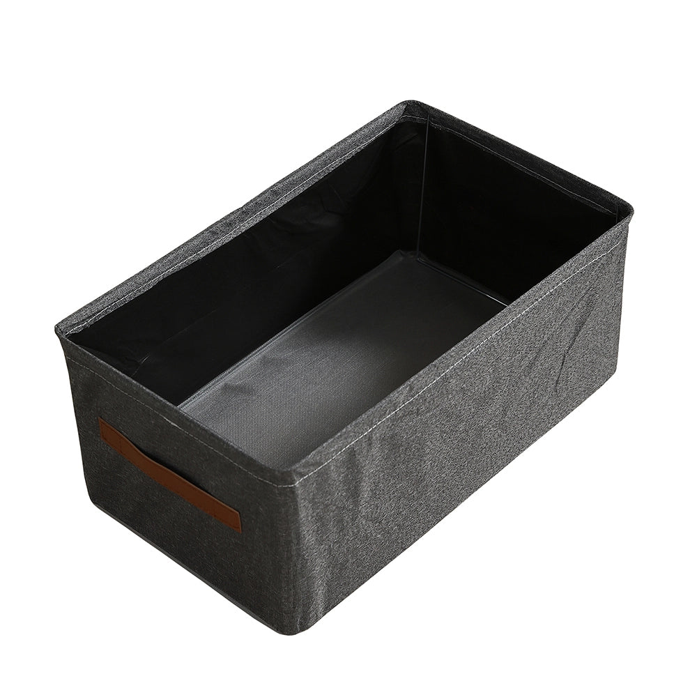 Letto mezzano con scrivania - Xylo - 90x200cm bianco/grigio, contenitore tessuto