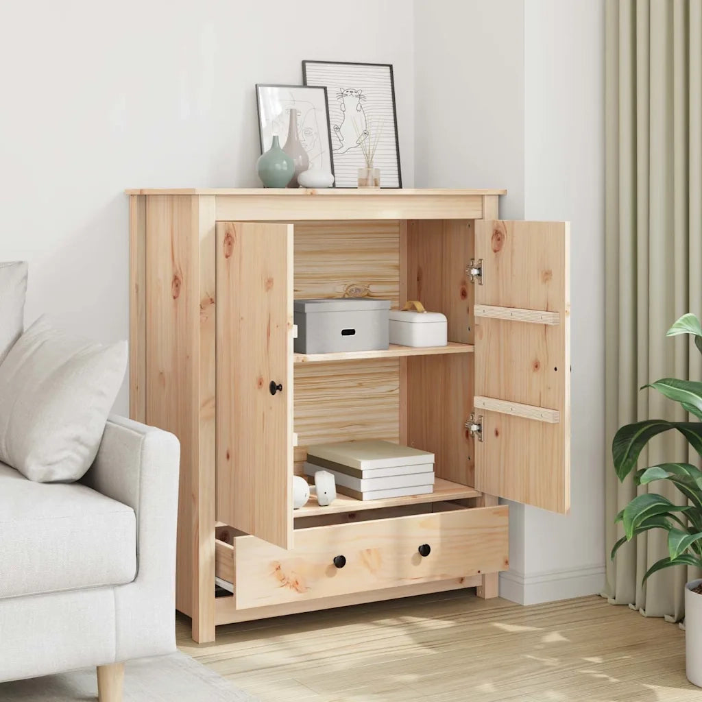 Credenza 83x41,5x100 cm in Legno Massello di Pino 823514