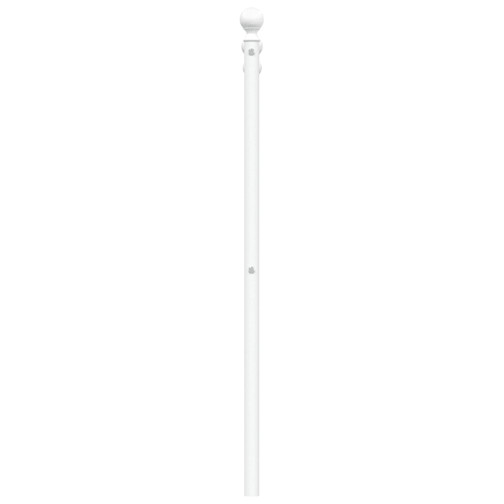 Testiera di Ricambio in Metallo Bianco 200 cm 353624