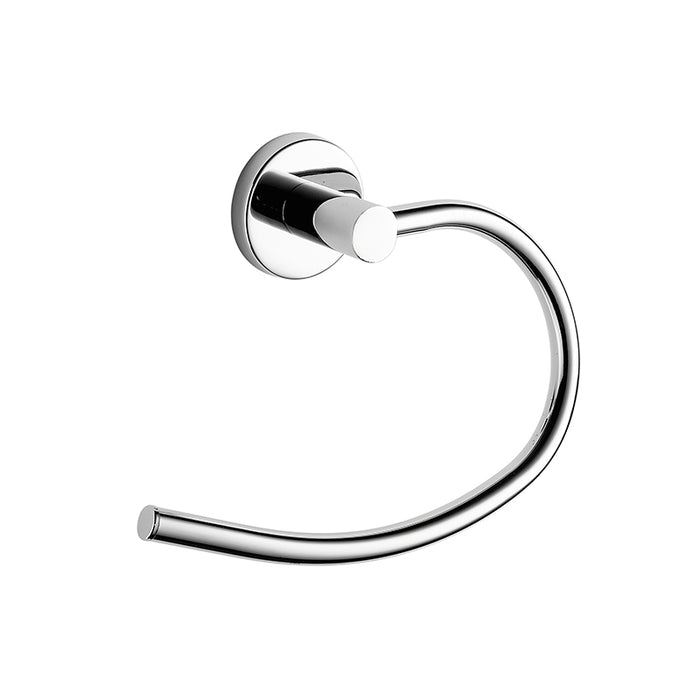 Portasalviette ad anello da muro in acciaio inox e Cromall FE70 Gedy serie FELCE