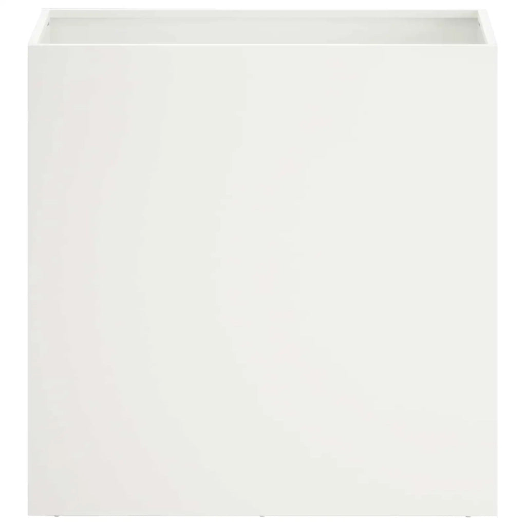 Vaso da giardino 2 pz Bianco 50 x 30 x 40 cm 8005515