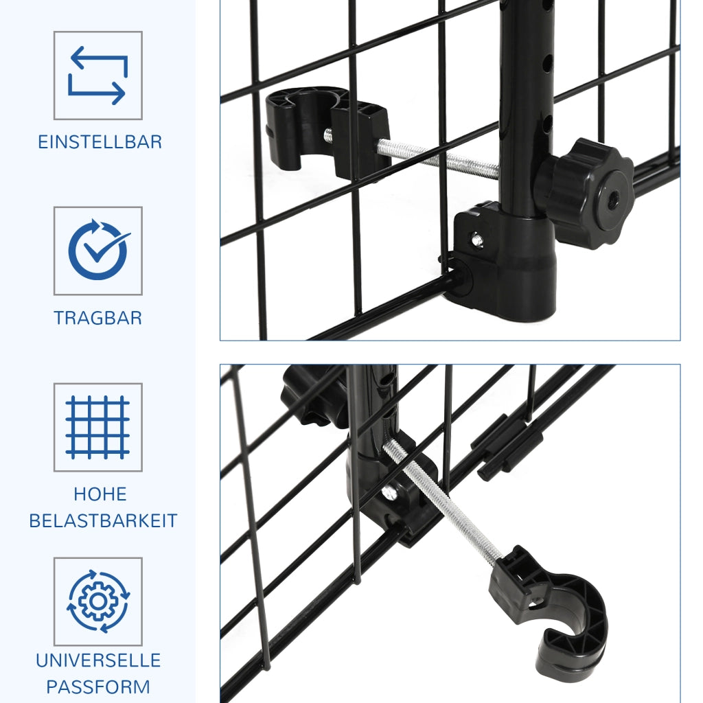 Rete divisoria per auto universale ¨C Xylo ¨C regolabile 91-152x30 cm per cani
