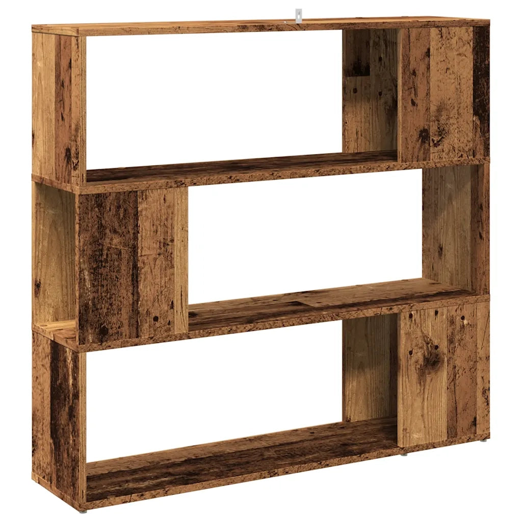 Libreria/Divisorio in Legno Vecchio 100x24x94 cm