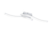 Plafoniera da Interno a LED in Metallo Bianco Opaco