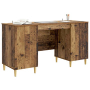 Scrivania | Tavolo da Ufficio Legno antico 142,5 x 50 x 75 cm Legno ingegnerizzato