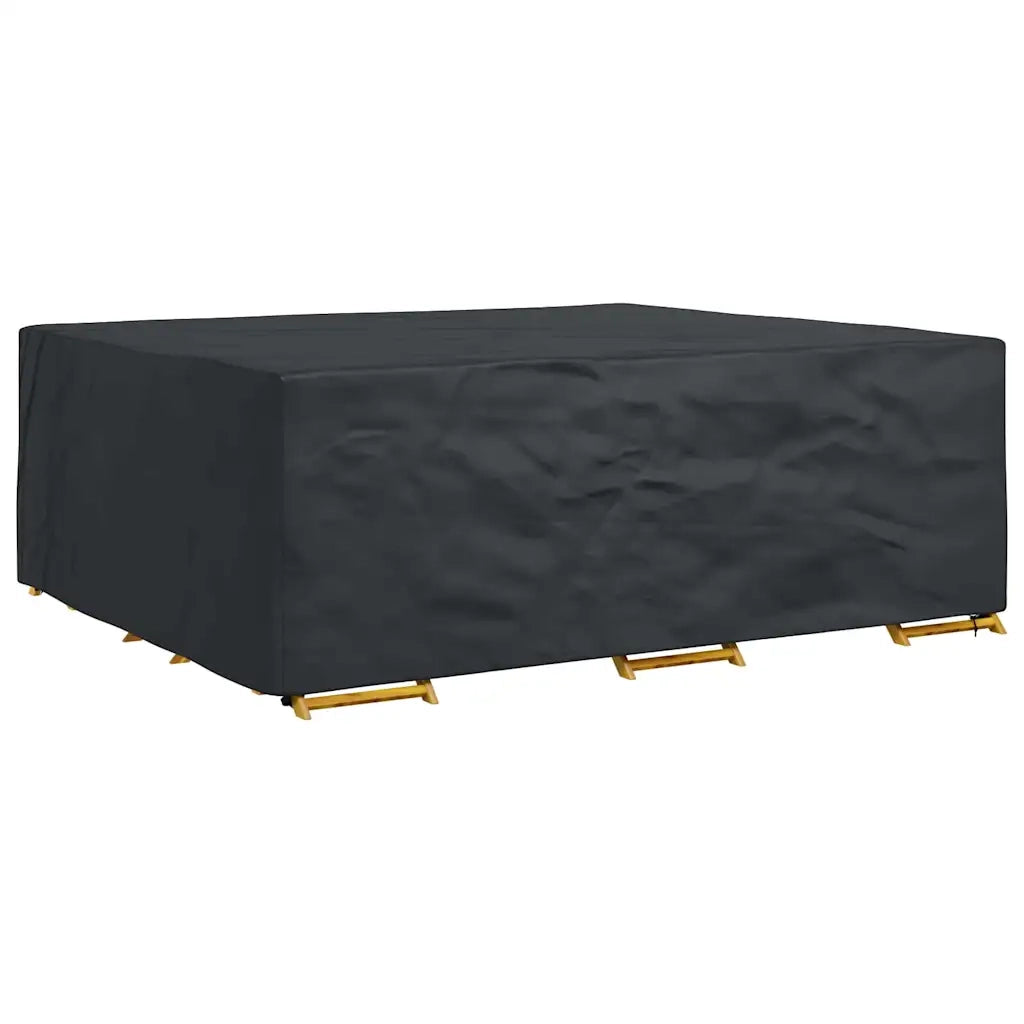 vidaXL Copertura per mobili da esterno Nero 300 x 250 x 70 cm 420D