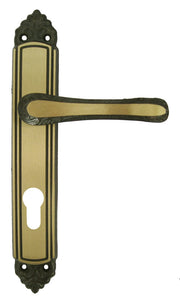 BL MANIGLIA OTTONE GIGLIO Q. 8 F.Y.- 4,0 blister