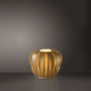 Lampada Da Scrivania Moderna Queen Polilux ® New Gold Metallo Bianco 1 Luce E27