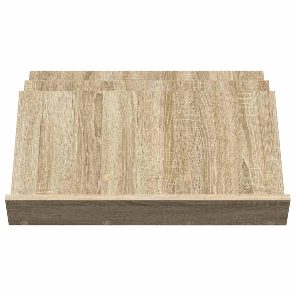 Scaffale per riviste Rovere Sonoma 65 x 53 x 28,5 cm CFW5832498