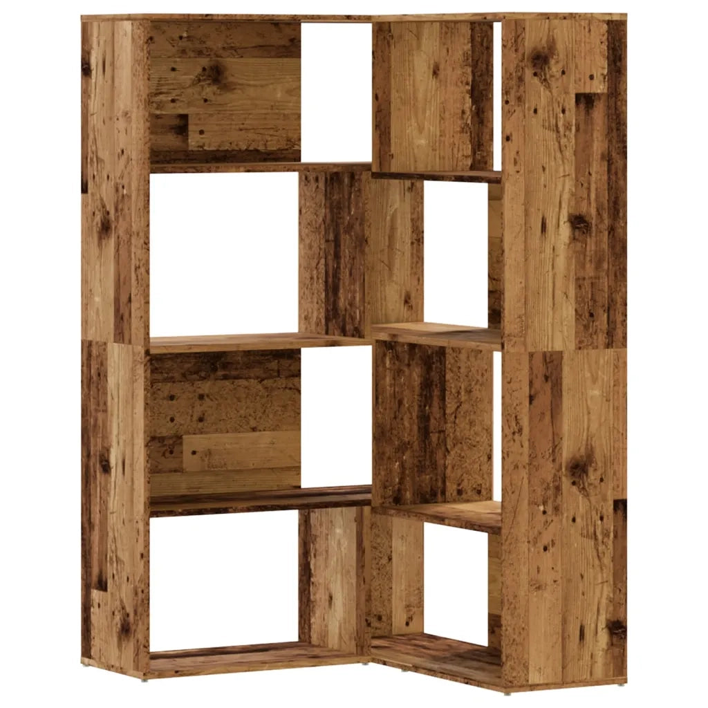 Libreria a 4 Ripiani Legno Vecchio 85x85x140 cm in Truciolare 3307817