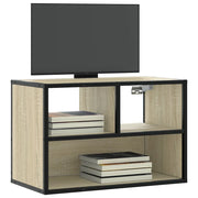 Mobile TV Rovere Sonoma 60x31x39,5cm Legno Multistrato Metallo 848915
