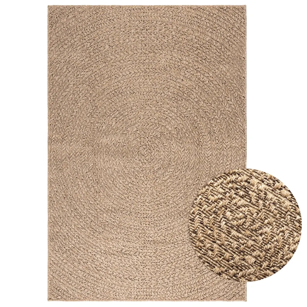 Tappeto 120x170 cm Aspetto Iuta per Interni ed Esternicod mxl 77654