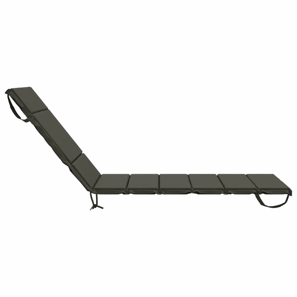 Cuscino per Lettino GEMERT 100% Poliestere Antracite 948596