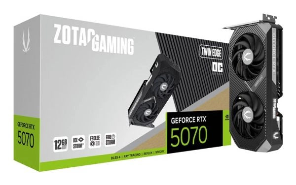 SCHEDA VIDEO GEFORCE RTX 5070 TWIN EDGE OC 12 GB (ZT-B50700H-10P)