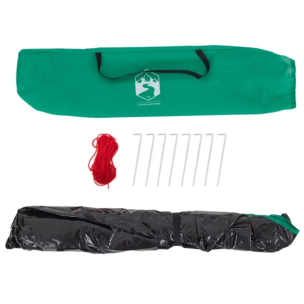 Tenda da Spiaggia 2 Persone Verde Rilascio Rapido Impermeabile 4005294