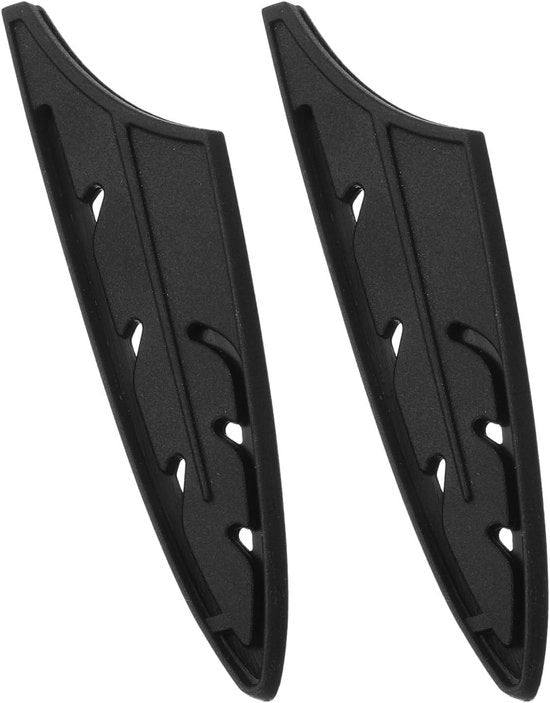 Cassa per coltelli universale per coltelli ceramici, 10,2 cm (4 pollici), protezione lamina, rete di protezione nera, accessorio da cucina