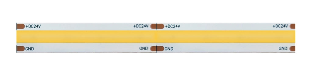 Striscia led 5m COB IP65 monocolore da 15W/MT 24V - 4000K